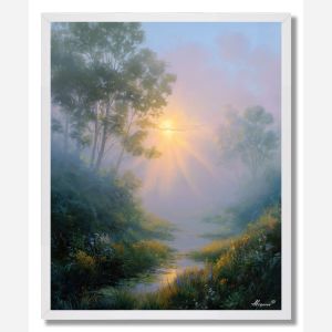 SUNLIT AWAKENING - FRAMED
