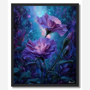 CELESTIAL BLOOM - FRAMED