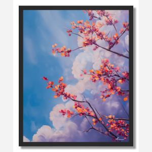 RISING BLOSSOMS - FRAMED