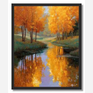 DREAMING IN GOLD - FRAMED