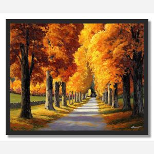 AUTUMN AVENUE - FRAMED