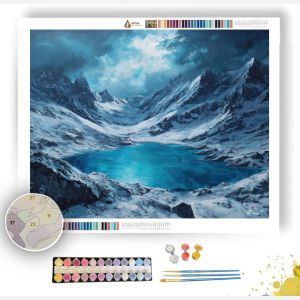 SAPPHIRE LAKEVIEW - Paint by Numbers Full Kit