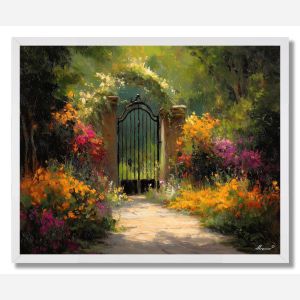 GARDEN GATEWAY - FRAMED