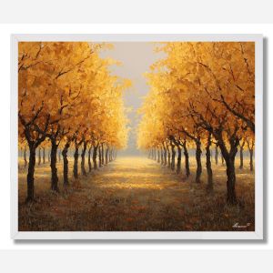 GOLDEN ORCHARD - FRAMED