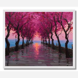 BLOSSOM PATHWAY - FRAMED