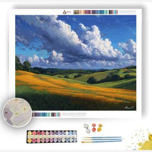 CLOUDLIGHT MEADOW - Paint by Numbers Full Kit