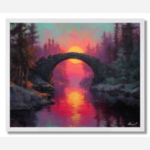 BRIDGE OF LIGHT - FRAMED