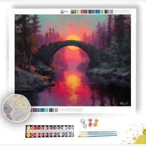 BRIDGE OF LIGHT - Paint by Numbers Full Kit