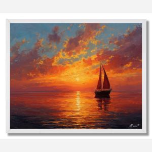 SAIL INTO LIGHT - FRAMED