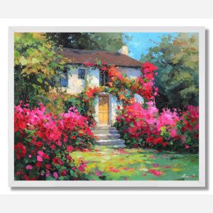 ROSEFIELD COTTAGE - FRAMED