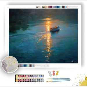 GOLDEN FERRY - Paint by Numbers Full Kit