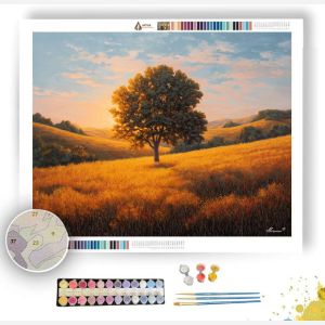MEADOW TREE - Paint by Numbers Full Kit