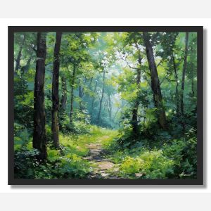 FOREST FOOTPATH - FRAMED