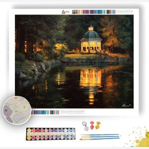 RIVERSIDE GAZEBO - Paint by Numbers Full Kit