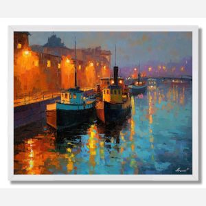 RIVER MARKET - FRAMED