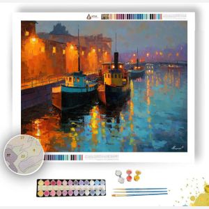 RIVER MARKET - Paint by Numbers Full Kit