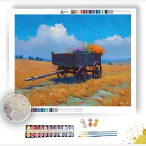 HARVEST CART - Paint by Numbers Full Kit