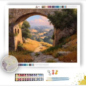 GOLDEN BRIDGEWAY - Paint by Numbers Full Kit