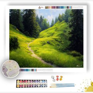 HILLSIDE TRAIL - Paint by Numbers Full Kit