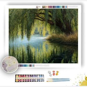WILLOW BY THE WATER - Paint by Numbers Full Kit
