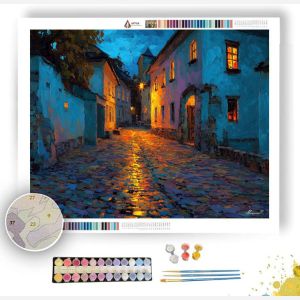 VILLAGE ROAD - Paint by Numbers Full Kit