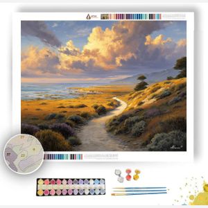COASTAL ROAD - Paint by Numbers Full Kit
