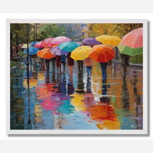 RAINY CITY PARK - FRAMED