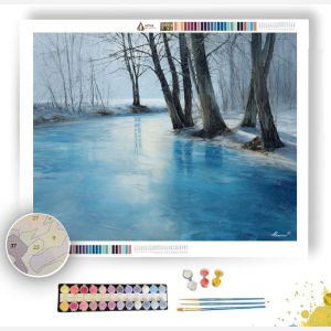 FROZEN STREAM - Paint by Numbers Full Kit