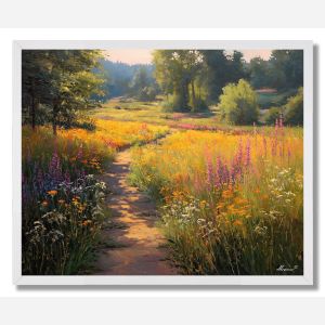 SUNLIT TRAIL - FRAMED