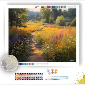 SUNLIT TRAIL - Paint by Numbers Full Kit