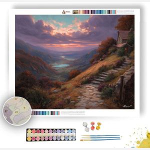 COTTAGE VIEWPOINT - Paint by Numbers Full Kit