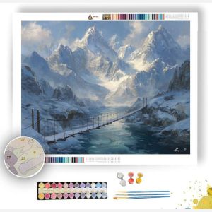 MOUNTAIN CROSSING - Paint by Numbers Full Kit