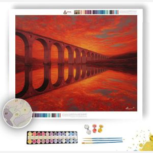 SUNSET BRIDGE - Paint by Numbers Full Kit