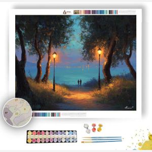 SEASIDE PATH - Paint by Numbers Full Kit