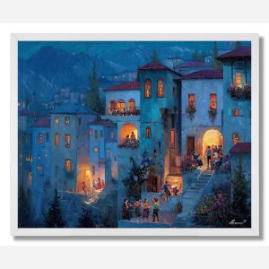 DANCE OF THE HILLS - FRAMED