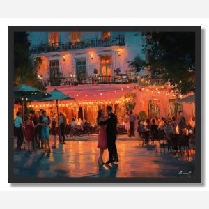 WALTZ UNDER THE STARS - FRAMED