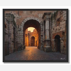 TRIER ARCHWAY - FRAMED