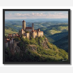 CASTLE WARTBURG LIGHT - FRAMED
