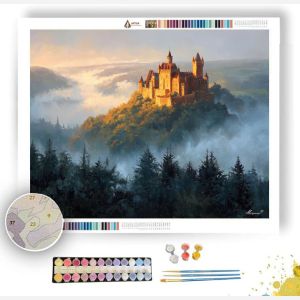 CASTLE HOHENZOLLERN - Paint by Numbers Full Kit