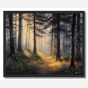 BLACK FOREST PATH - FRAMED