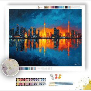 BERLIN REFLECTIONS - Paint by Numbers Full Kit