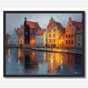 LUNEBURG COLORS - FRAMED