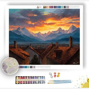 BAVARIAN MEADOWS - Paint by Numbers Full Kit