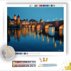 WURZBURG EVENING BRIDGE - Paint by Numbers Full Kit