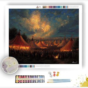 OKTOBERFEST LIGHTS - Paint by Numbers Full Kit