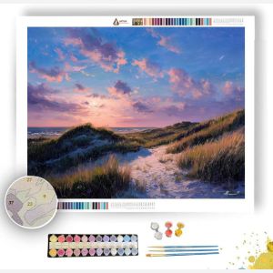 SYLT SUNSET BEACH - Paint by Numbers Full Kit
