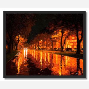 LINDEN AVENUE GLOW - FRAMED