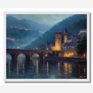 HEIDELBERG EVENING - FRAMED