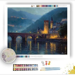 HEIDELBERG EVENING - Paint by Numbers Full Kit