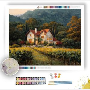 VILLA IN THE VINES - Paint by Numbers Full Kit